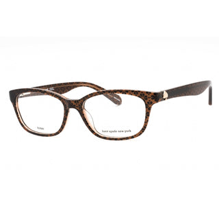 Kate Spade Brylie Eyeglasses Brown Ptt/Clear demo lens