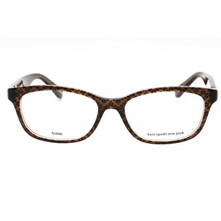 Kate Spade Brylie Eyeglasses Brown Ptt/Clear demo lens