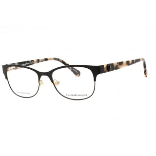 Kate Spade CAROLINA Eyeglasses BLACK/Clear demo lens