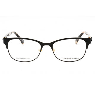 Kate Spade CAROLINA Eyeglasses BLACK/Clear demo lens