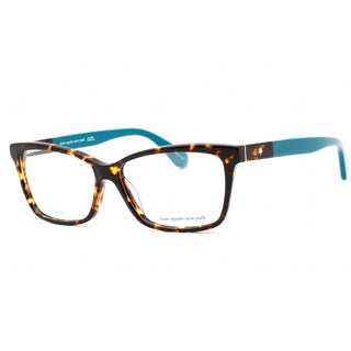 Kate Spade Camberly Eyeglasses Havana Turquoise / Clear demo lens