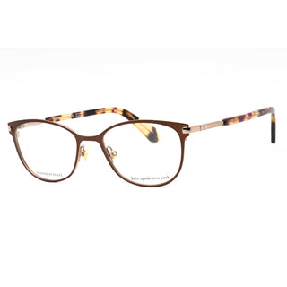 Kate Spade Jabria Eyeglasses Brown Havana/clear demo lens