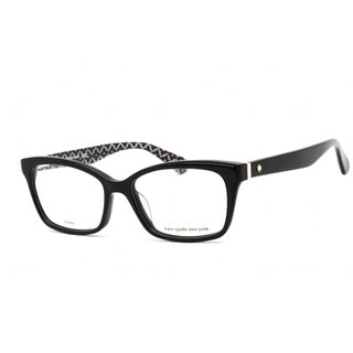 Kate Spade Jeri Eyeglasses Pattern Black / Clear Lens