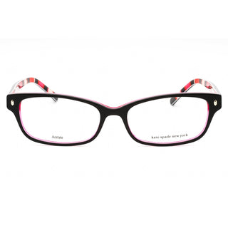 Kate Spade Lucyann Us Eyeglasses Black Pink Striped