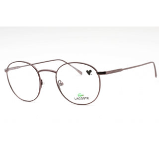 Lacoste L2246PC Eyeglasses DARK GUNMETAL/Clear demo lens