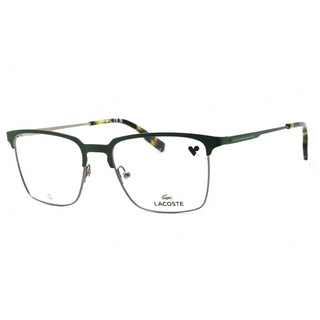 Lacoste L2295 Eyeglasses MATTE GREEN/Clear demo lens