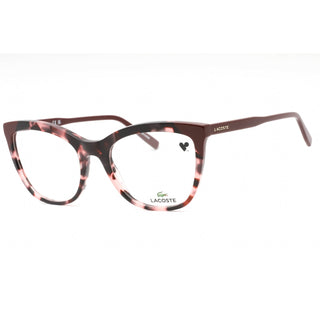 Lacoste L2884 Eyeglasses HAVANA/ROSE/Clear demo lens