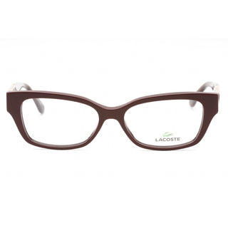 Lacoste L2907 Eyeglasses DARK RED / Clear demo lens