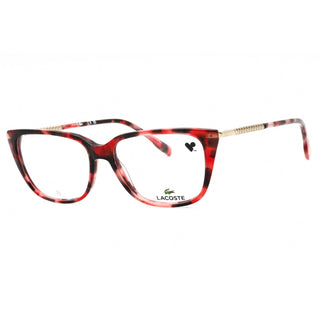 Lacoste L2939 Eyeglasses HAVANA RED/Clear demo lens