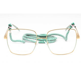 M Missoni MMI 0021 Eyeglasses GOLD GREEN/Clear demo lens