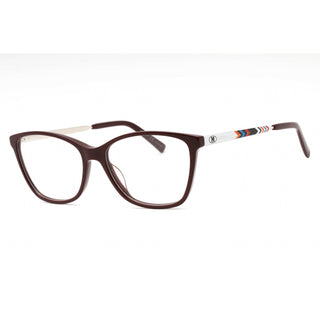 Lunettes de vue M Missoni MMI 0032 BURGUNDY / Verres de démonstration transparents