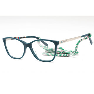 M Missoni MMI 0032 Eyeglasses PETROL / Clear demo lens