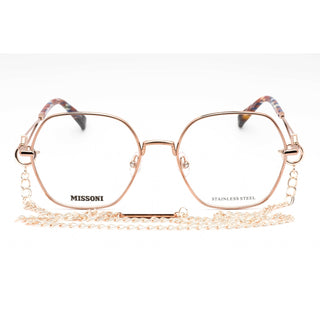 Missoni MIS 0055 Eyeglasses Gold Copper / Clear Lens