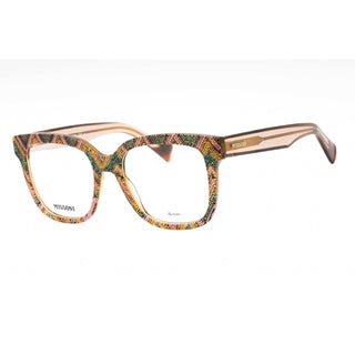 Missoni MIS 0127 Eyeglasses PTTR PK GRN/Clear demo lens