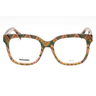 Missoni MIS 0127 Eyeglasses PTTR PK GRN/Clear demo lens