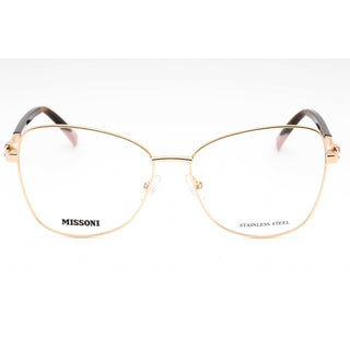 Missoni MIS 0144 Eyeglasses ROSE GOLD/Clear demo lens