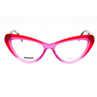 Missoni MIS 0172 Eyeglasses FUCHSIA RED/clear demo lens