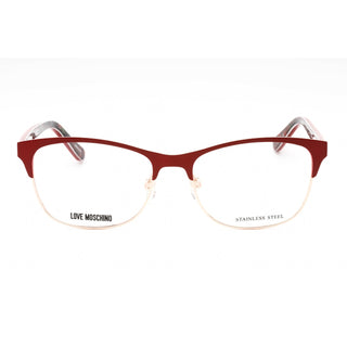 Moschino Love MOL526 Eyeglasses RED/Clear demo lens