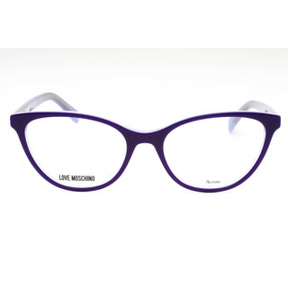 Moschino Love MOL545 Eyeglasses Violet / Clear Lens