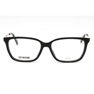 Moschino Love MOL550 Eyeglasses BLACK/Clear demo lens