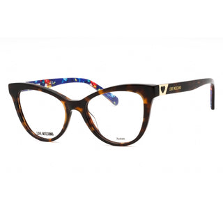 Moschino Love MOL576 Eyeglasses HAVANA/Clear demo lens