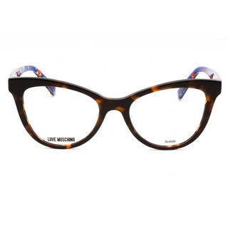 Moschino Love MOL576 Eyeglasses HAVANA/Clear demo lens