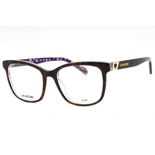 Moschino Love MOL585 Eyeglasses HAVANA/Clear demo lens