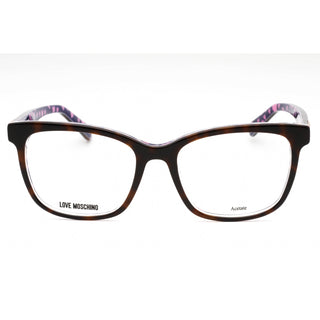 Moschino Love MOL585 Eyeglasses HAVANA/Clear demo lens