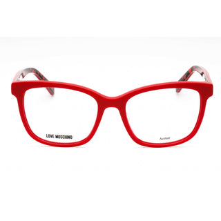 Moschino Love MOL585 Eyeglasses RED/Clear demo lens