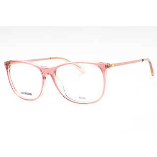 Moschino Love MOL589 Eyeglasses PINK NUDE/Clear demo lens