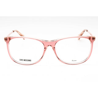 Moschino Love MOL589 Eyeglasses PINK NUDE/Clear demo lens