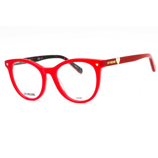 Moschino Love MOL592 Eyeglasses RED/Clear demo lens