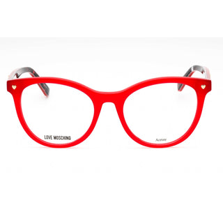 Moschino Love MOL592 Eyeglasses RED/Clear demo lens