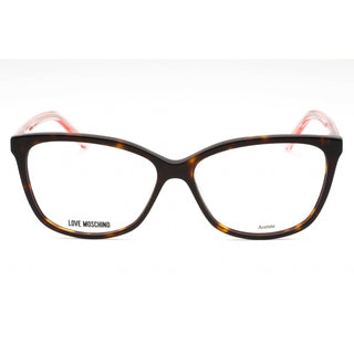 Lunettes de vue Moschino Love MOL546 Havane foncé / Verres transparents