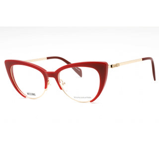 Moschino MOS521 Eyeglasses RED/Clear demo lens