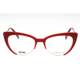 Moschino MOS521 Eyeglasses RED/Clear demo lens