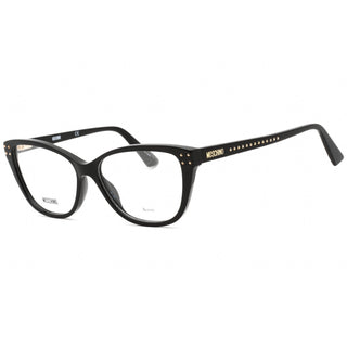 Moschino MOS583 Eyeglasses BLACK / clear demo lens