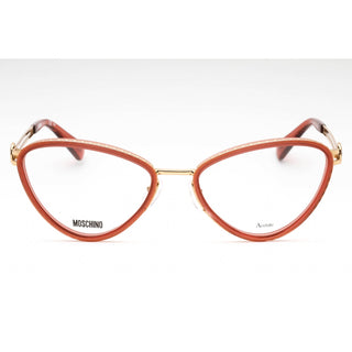 Moschino MOS585 Eyeglasses Burgundy / Clear Lens