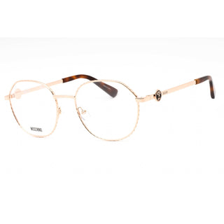 Moschino MOS586 Eyeglasses GOLD COPPER/Clear demo lens