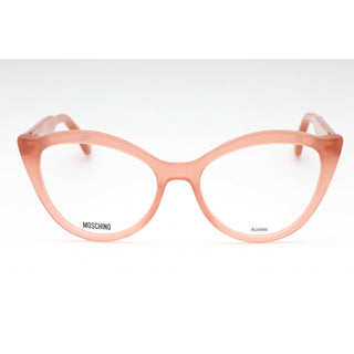 Moschino MOS607 Eyeglasses Peach / Clear Lens