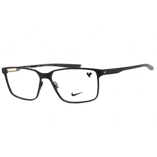 Nike 8048 Eyeglasses SATIN BLACK/DARK GREY / Clear demo lens