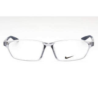 Nike NIKE 7130AF Eyeglasses /LIGHT GREY/MIDNIGHT NAVY / Clear demo lens