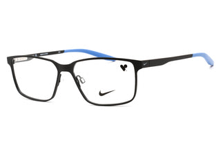 Lunettes de vue Nike NIKE 8048 SATIN BLACK/PACIFIC BLUE/Verres de démonstration transparents