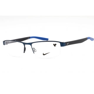 Nike Nike 8137 Eyeglasses Satin Navy Blue / Clear demo lens