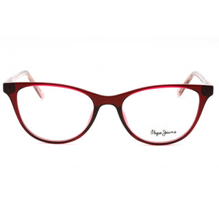 Pepe Jeans PJ3449 Eyeglasses CRYS RED/Clear demo lens