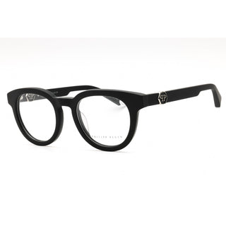 Philipp Plein VPP024M Eyeglasses Matte Black/clear demo lens