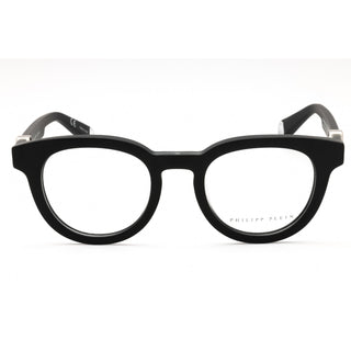 Philipp Plein VPP024M Eyeglasses Matte Black/clear demo lens