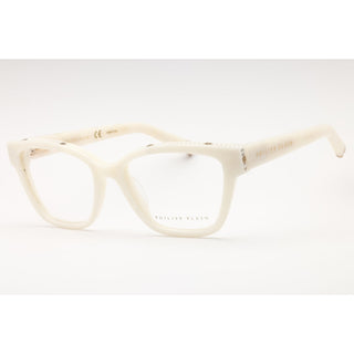 Philipp Plein VPP034S Eyeglasses Marmorized Ivory/Clear demo lens