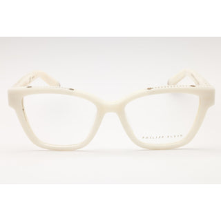 Philipp Plein VPP034S Eyeglasses Marmorized Ivory/Clear demo lens