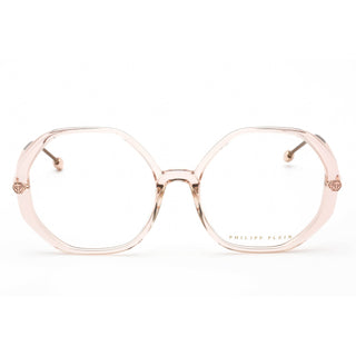 Philipp Plein VPP053S Eyeglasses Shiny Transparent Pink / Clear Lens